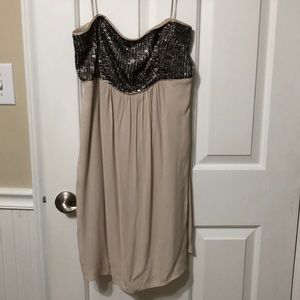 Strapless dress size 10
